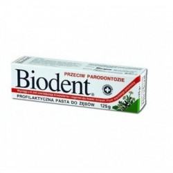 Biodent, pasta do zębów przeciw paradontozie, 125 g