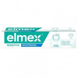 Elmex Sensitive Whitening, pasta do zębów, wybielająca, 75 ml