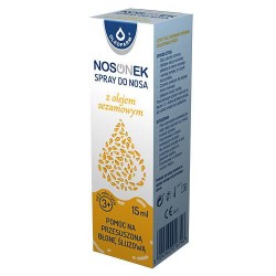 Nosonek, spray do nosa z olejem sezamowym, od 3 lat, 15 ml