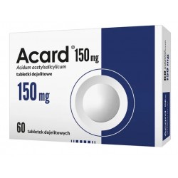 Acard 150 mg, 60 tabletek