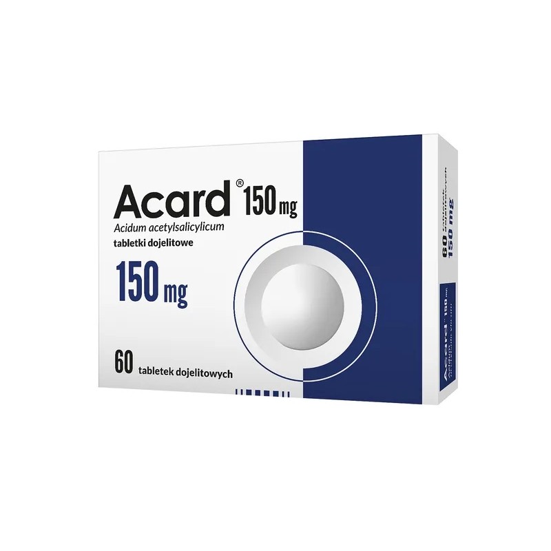 Acard 150 mg, 60 tabletek 