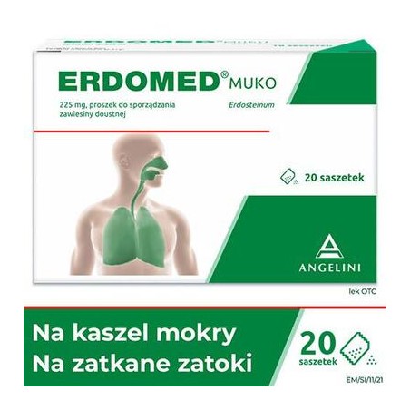  Erdomed Muco, 20 saszetek 