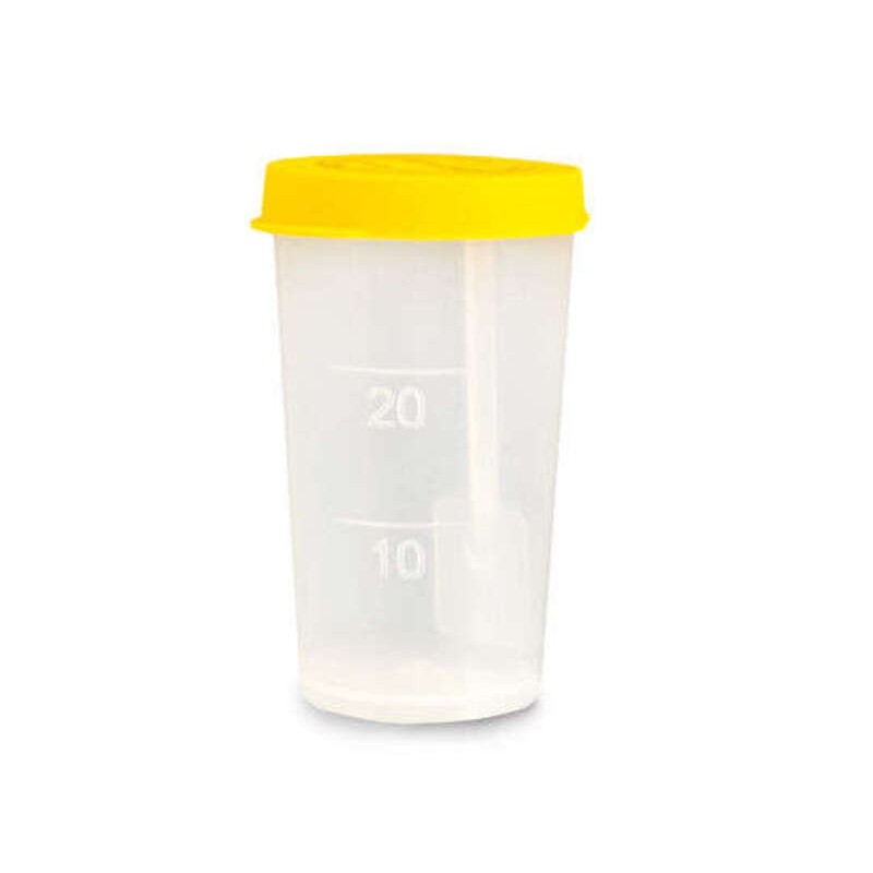 Pojemnik na kał jednorazowego użytku, 20ml sterylny, 1 sztuka 