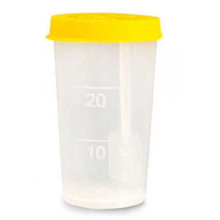 Pojemnik na kał jednorazowego użytku, 20ml sterylny, 1 sztuka