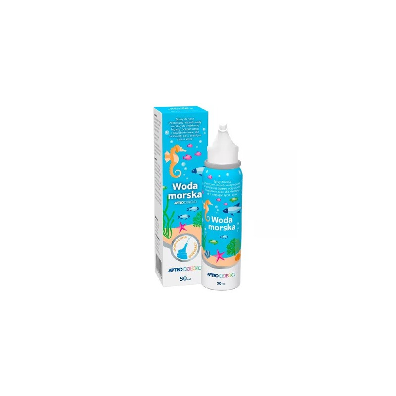 Apteo Dziecko woda morska izotoniczny roztwór, 50 ml 