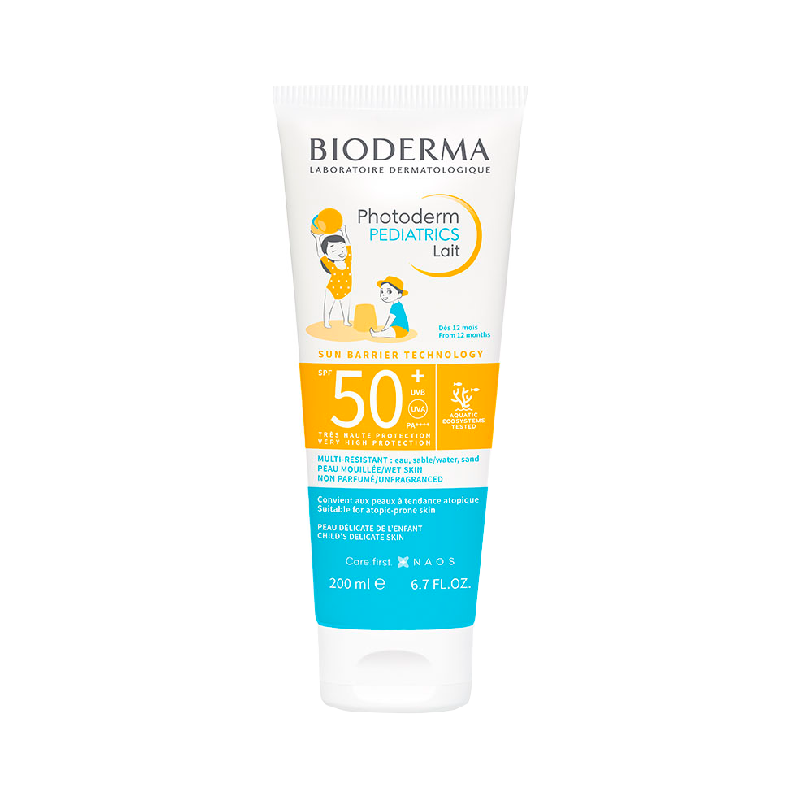 Bioderma Photoderm Pediatrics, fluid mineralny dla dzieci, do skóry wrażliwej i alergicznej, SPF 50+, 50 g 