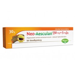 Hemoroidal, (50 mg+5 mg)/g, żel doodbytniczy, 30 g