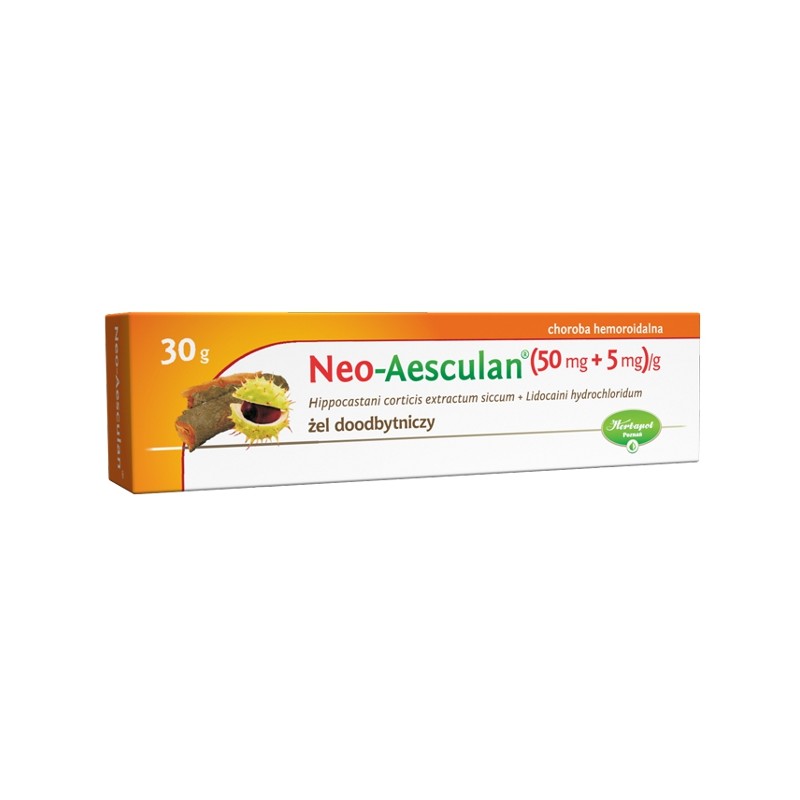 Hemoroidal, (50 mg+5 mg)/g, żel doodbytniczy, 30 g 