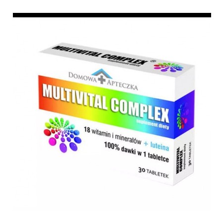 Multivital Compex Domowa apteczka, 30 tabletek