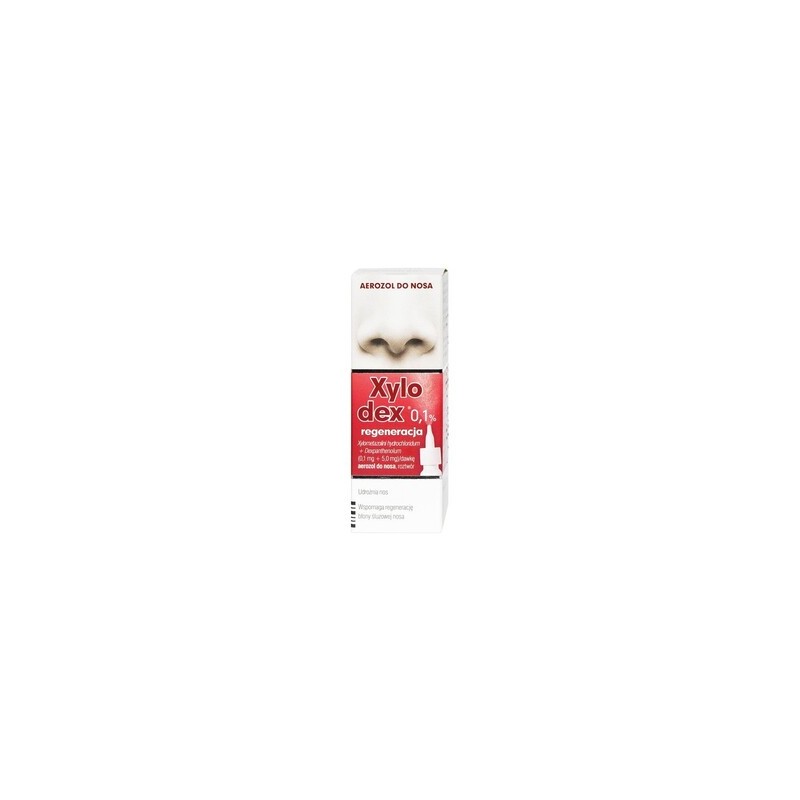 Xylodex 0,1% Regeneracja, aerozol do nosa 10 ml 