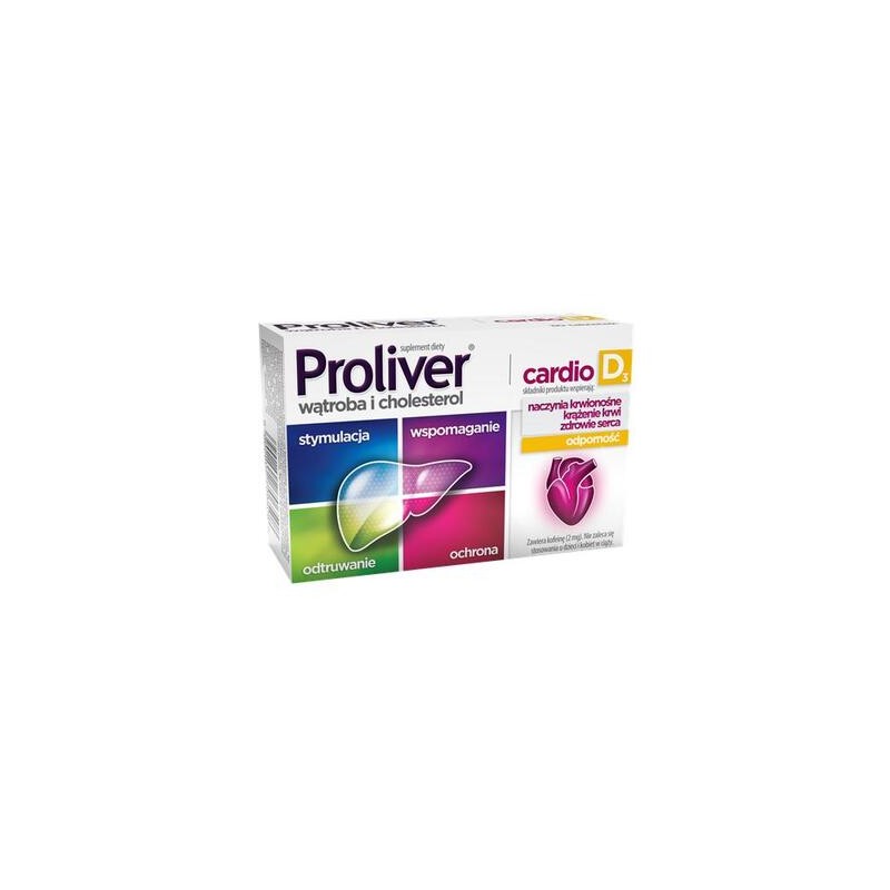 Proliver Cardio D3, 30 tabletek 