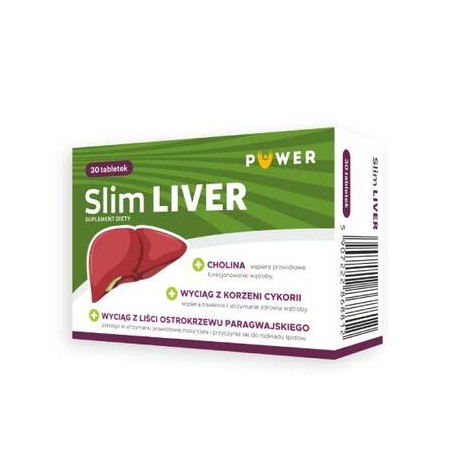  Slim Liver, 30 tabletek 