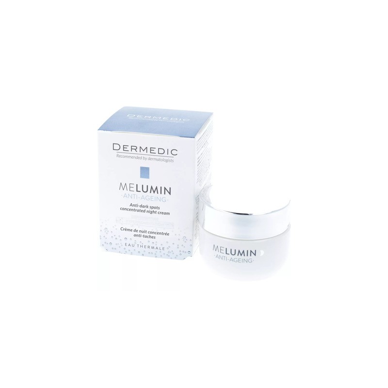 Dermedic Melumin Anti-Ageing Krem-Koncentrat przeciw przebarwieniom na noc, 50 ml 