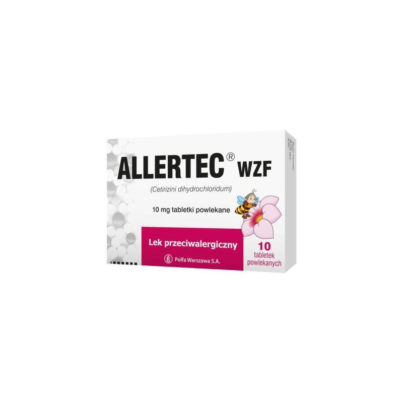 Allertec WZF, 10 tabletek powlekanych 