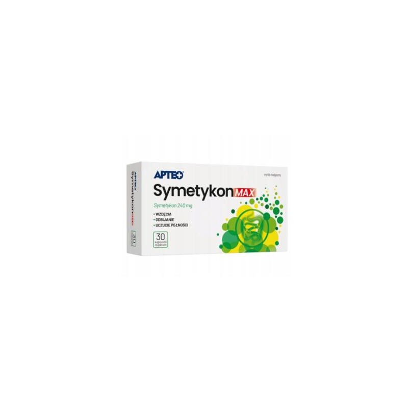 Symetykon MAX APTEO, 30 kapsułek 