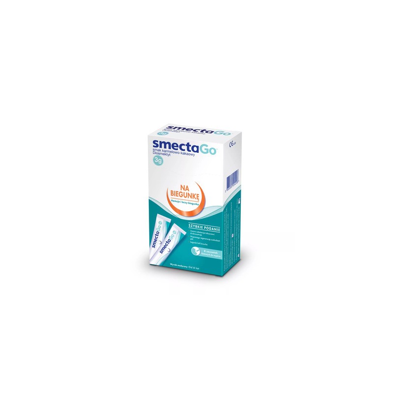 SmectaGO, zawiesina doustna, 8 saszetek 