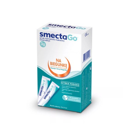SmectaGO, zawiesina doustna, 8 saszetek