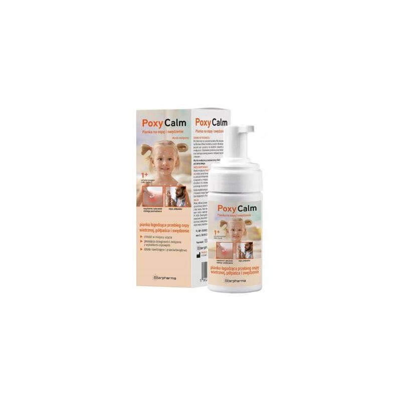 Poxy Calm pianka na ospę i swędzenie, 100 ml 