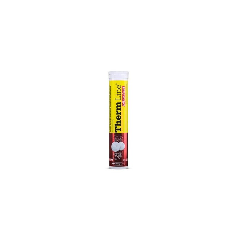 Olimp Therm Line Ultra Fast, smak pomarańczowy, 20 tabletek musujących 