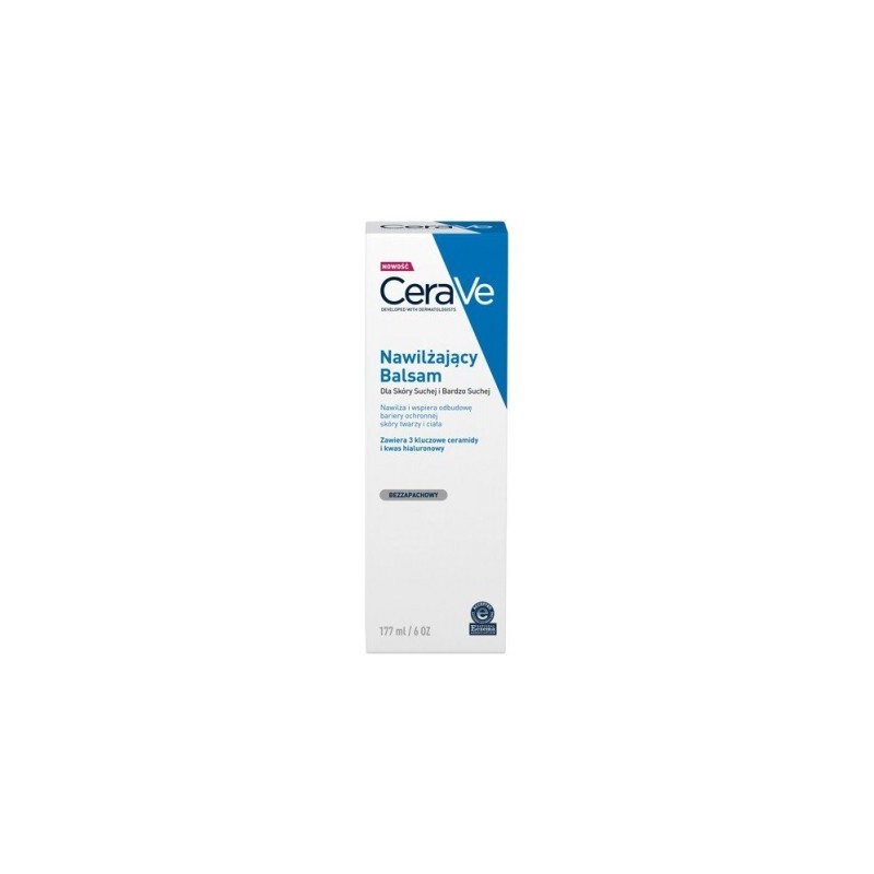 Cerave Nawilżający balsam dla skóry suchej i bardzo suchej, 177 ml 