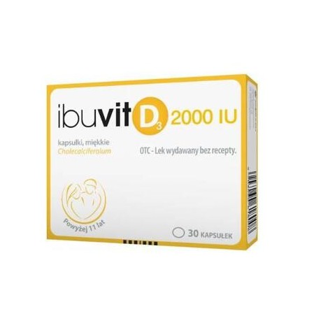  Ibuvit D3 2000, 30 kapsułek 