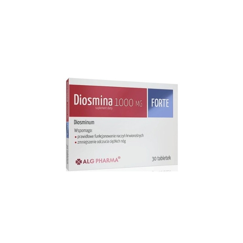 Alg Pharma Diosmina 1000 mg Forte, 30 tabletek 