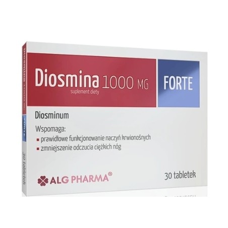  Alg Pharma Diosmina 1000 mg Forte, 30 tabletek 