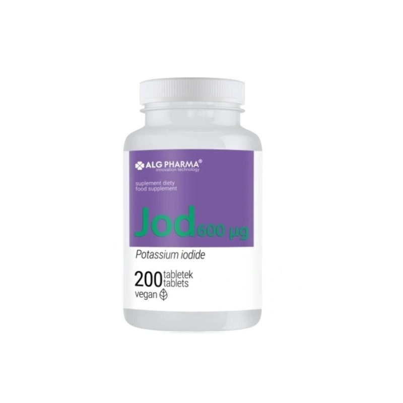 Alg Pharma Jod 600 ug, 200 tabletek 