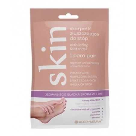 Skin Skarpetki złuszczające do stóp, 1 para