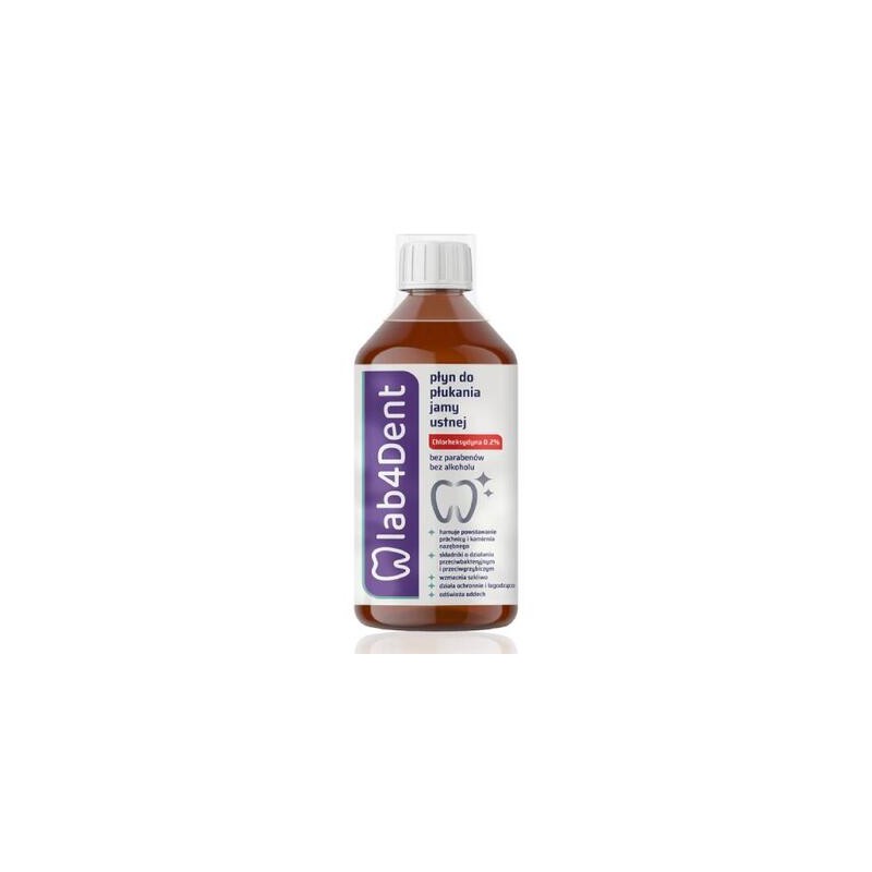 Lab4Dent płyn do płukania jamy ustnej, 300ml 