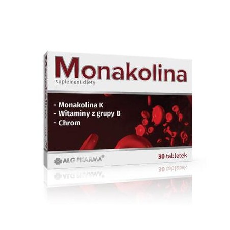  Alg Pharma Monakolina, 30 tabletek 