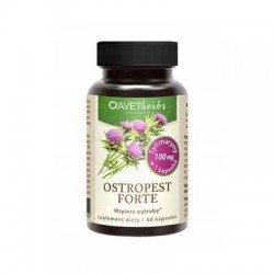 Avet Herbs Ostropest Forte, 60 kapsułek