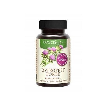 Avet Herbs Ostropest Forte, 60 kapsułek