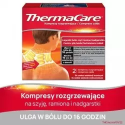 ThermaCare Kompresy rozgrzewające na szyję, ramiona, nadgarstki, 2 sztuki