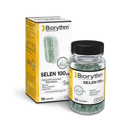 Biorythm Selen 100 mcg, 30 kapsułki