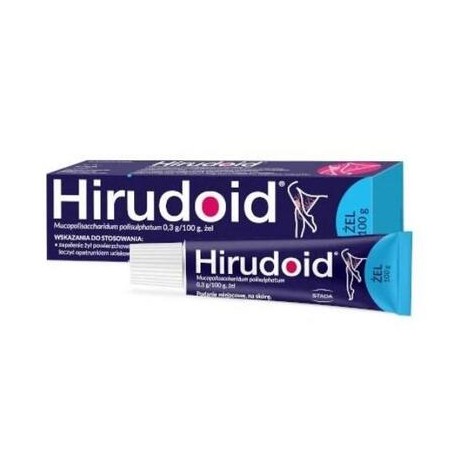  Hirudoid 0,3 g/ 100 g, żel, 100 g 