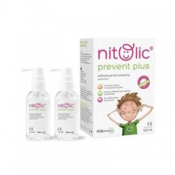 Pipi Nitolic Prevent Plus, spray chroniący przed wszawicą, 150 ml