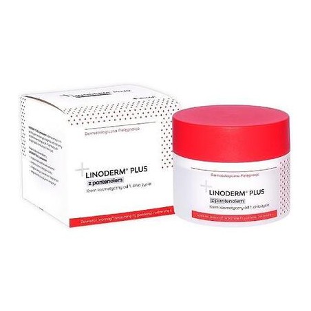  Linoderm Plus, krem kosmetyczny od 1 dnia życia z pantenolem, 50 ml 