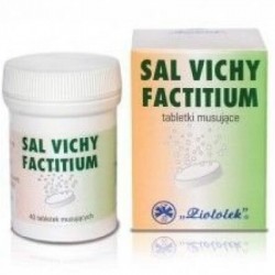 Sal Vichy factitium, 600mg, 40 tabletek musujących