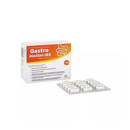  Ziołolek Gastro Maślan IBS 300 mg, 60 kapsułek 
