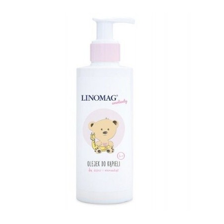  Linomag, olejek do kąpieli, dla dzieci i niemowląt, 400 ml 