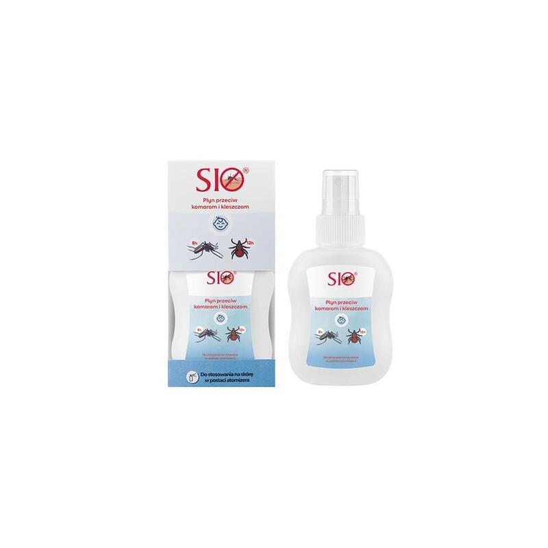 Sio, płyn przeciw komarom i kleszczom, 100 ml 