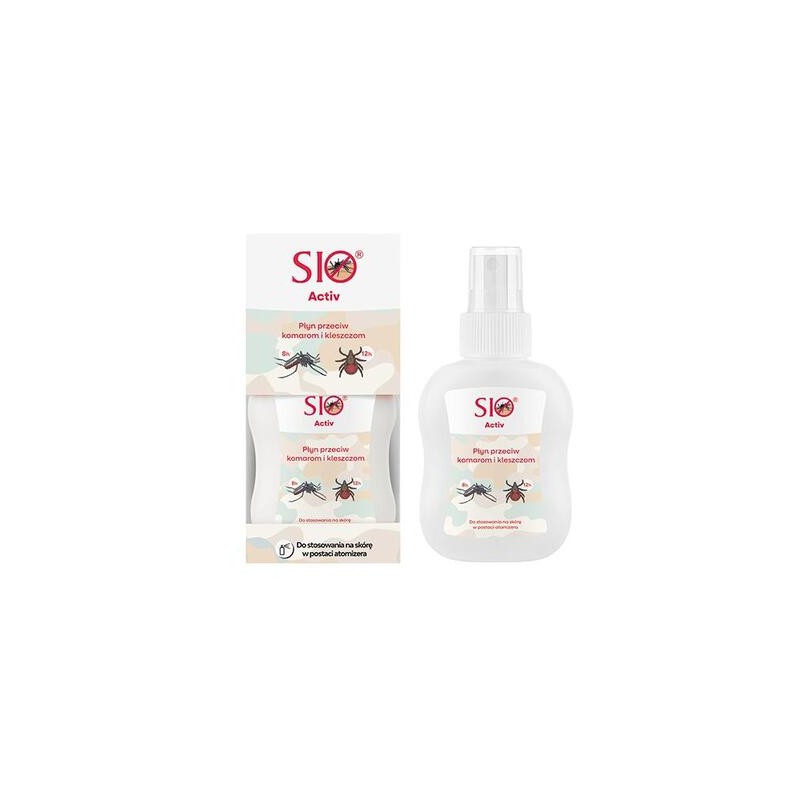 Sio Activ, płyn przeciw komarom i kleszczom, 100 ml 