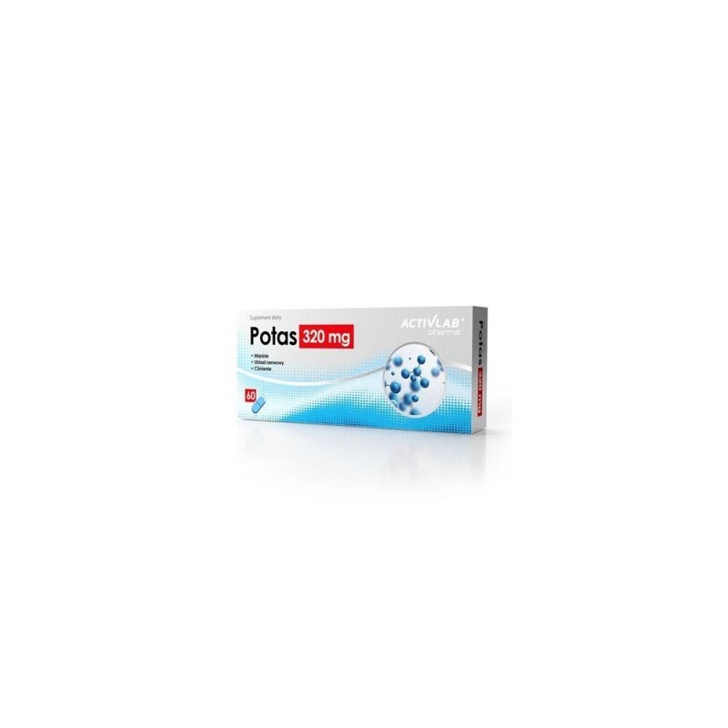 Activlab Pharma Potas 320mg, 60 kapsułek 