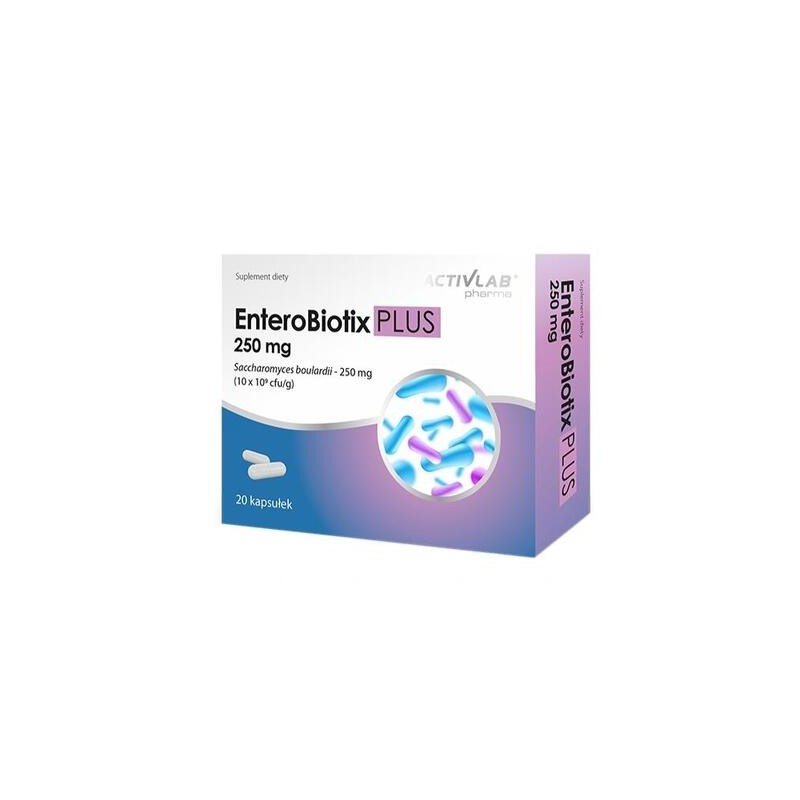 Activlab Pharma EnteroBiotix Plus, 20 kapsułek 