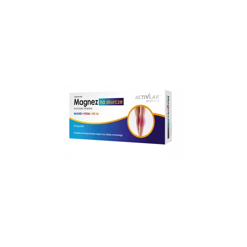 Activlab Pharma Magnez na skurcze, suplement diety, 60 kapsułek 