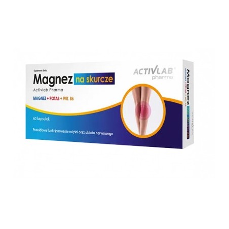 Activlab Pharma Magnez na skurcze, suplement diety, 60 kapsułek