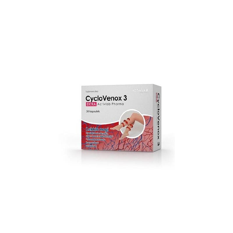Activlab Pharma CycloVenox 3 Extra, 60 kapsułek 