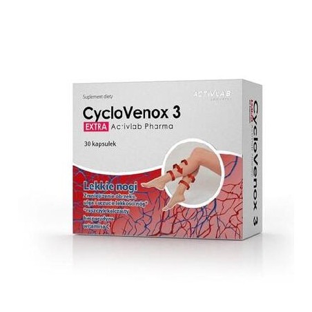  Activlab Pharma CycloVenox 3 Extra, 60 kapsułek 