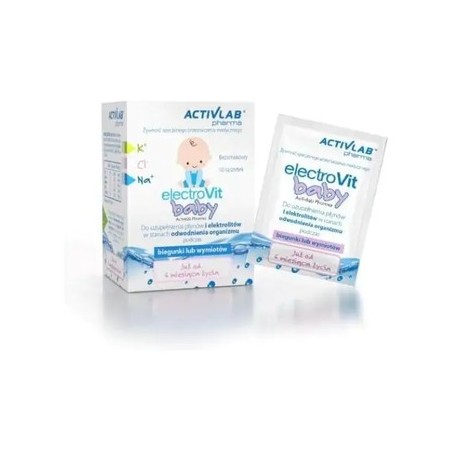  Activlab Pharma, ElectroVit Baby, proszek do sporządzenia roztworu, 10 saszetek 